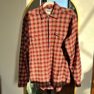 Mountain Khakis wool/poly blend flannel shirt